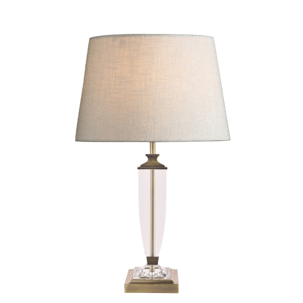 Carson Crystal Table Lamp Base Only Eu, Desk Lamp Base Only